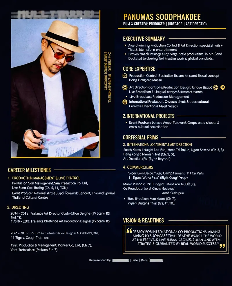 ภาณุมาศ สุดภักดี - บุคลากรบันเทิงไทย